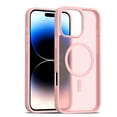 thumbnail image 1 of Dteck for iPhone 16 Pro Case, Compatible with MagSafe, Shockproof Military-Grade Protection, Magnetic Phone Case for iPhone 16 Pro, Frosted Pink, 1 of 6