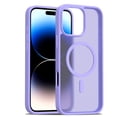 thumbnail image 1 of Dteck for iPhone 16 Pro Case, Compatible with MagSafe, Shockproof Military-Grade Protection, Magnetic Phone Case for iPhone 16 Pro, Frosted Purple, 1 of 6