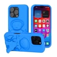 thumbnail image 1 of Dteck for iPhone 16 Pro Max Case with Hidden Stand, Military Grade Drop Protection EVA Shockproof Protective Phone Case for iPhone 16 Pro Max,Blue, 1 of 7