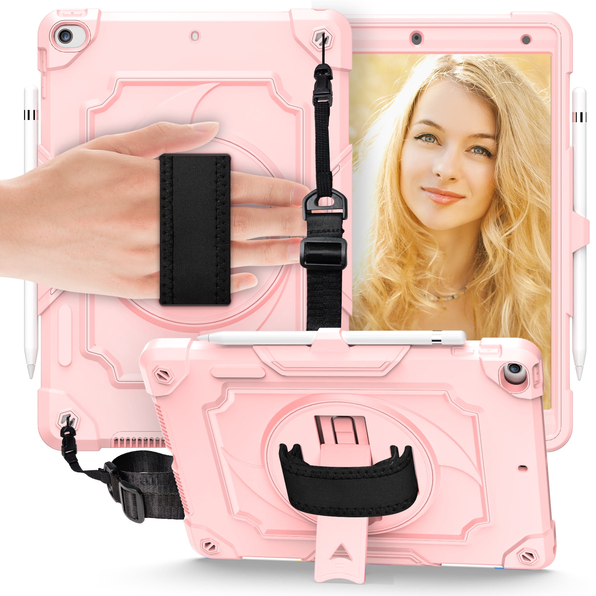 0804 Case Dteck iPad 10.2 Case 2021/2020/ 2019, iPad 9th/ 8th/ 7th Generation ...