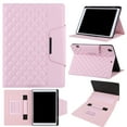 thumbnail image 1 of Dteck iPad 10.2 Case 8th Generation 2020/ iPad 7th Gen 2019, iPad Air 3 (2019) 10.5" & iPad Pro 10.5 2017 Luxury Leather Card Holder Wallet Magnetic Folio Stand Smart Auto Wake/Sleep Cover,Pink, 1 of 7