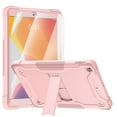 thumbnail image 1 of Dteck iPad 10.2 Case with Screen Protector, iPad 8th Generation 2020 Case, iPad 7th Generation 2019 Case, Heavy 3 IN 1 Rugged Shockproof Case Kickstand Protective Cover for iPad 10.2 inch, Rosegold, 1 of 8