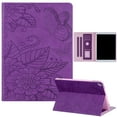 thumbnail image 1 of Dteck iPad 10.2 Inch 2020 / 2019 Case, Embossed Butterfly PU Leather Flip Case with Card Holder, Auto Wake Sleep Cover for 10.2 inch iPad 8th Gen / 7th Gen / iPad Air 3 / iPad Pro 10.5 inch, Purple, 1 of 6