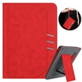 thumbnail image 1 of Dteck for iPad 10th Generation 10.9 Inch Case 2022, Premium PU Leather Business Folio Stand Cover with Card Holder Pocket Design Wrist Strap, Auto Wake/Sleep and Multiple Viewing Angles,Red, 1 of 8