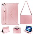 thumbnail image 1 of Dteck for iPad 10th Generation Case 10.9 Inch 2022, Premium PU Leather Business Folio Stand Cover with Apple Pencil Holder, 
Crossbody iPad Case with Card Wallet Envelope Pocket, Rosegold, 1 of 5