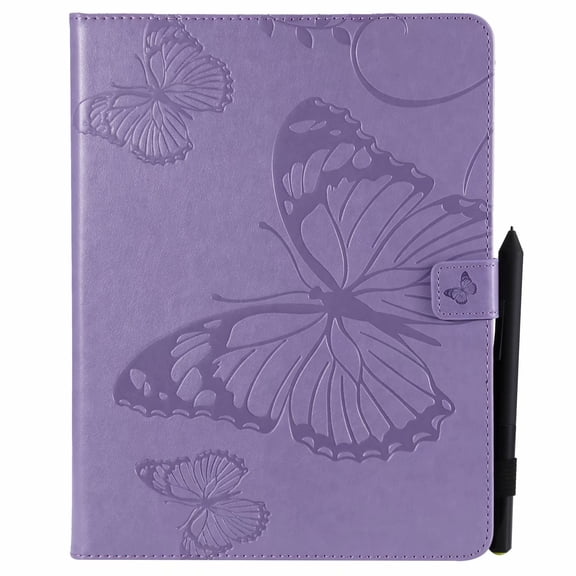 Dteck iPad 2 3 4 Tablet Case, Slim Butterfly Leather Wallet Cover With Auto Wake Sleep