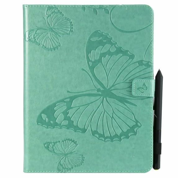 Dteck iPad 2 3 4 Tablet Case, Slim Butterfly Leather Wallet Cover With Auto Wake Sleep