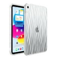 thumbnail image 1 of Dteck iPad 6th Gen Case / iPad 5th Gen Case, Slim and Light Weight Yellowing Resistant TPU Protective Clear iPad 9.7 Case with Transparent Back Cover with Ripple Design,Clear, 1 of 6