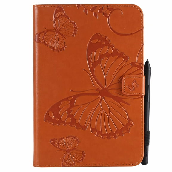 Dteck iPad Air 2 / iPad Air / iPad 5th Gen Tablet Case, Slim Butterfly Leather Wallet Cover With Auto Wake Sleep