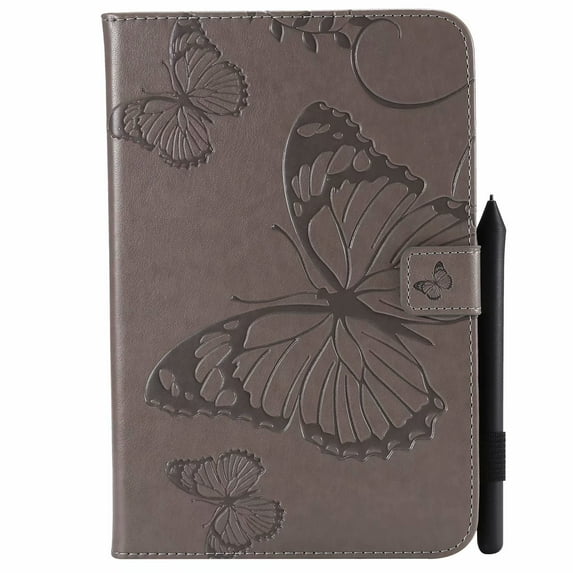 Dteck iPad Air 2 / iPad Air / iPad 5th Gen Tablet Case, Slim Butterfly Leather Wallet Cover With Auto Wake Sleep