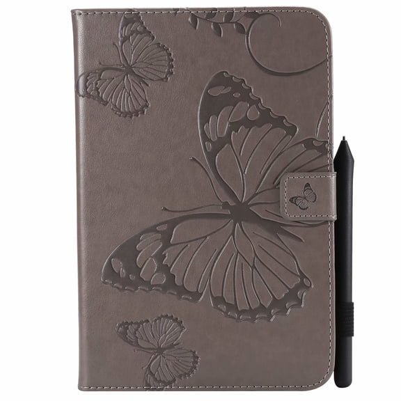 Dteck iPad Air 2 / iPad Air / iPad 5th Gen Tablet Case, Slim Butterfly Leather Wallet Cover With Auto Wake Sleep