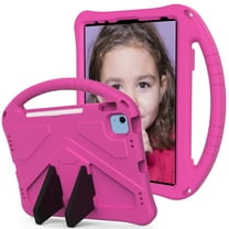 Dteck iPad Mini 5/4/3/2/1 Case for Kids, Durable Shockproof Protective Handle Bumper Stand Cover for 7.9 inch Apple iPad Mini 5th/4th/3rd/2nd/1st Generation,Rose