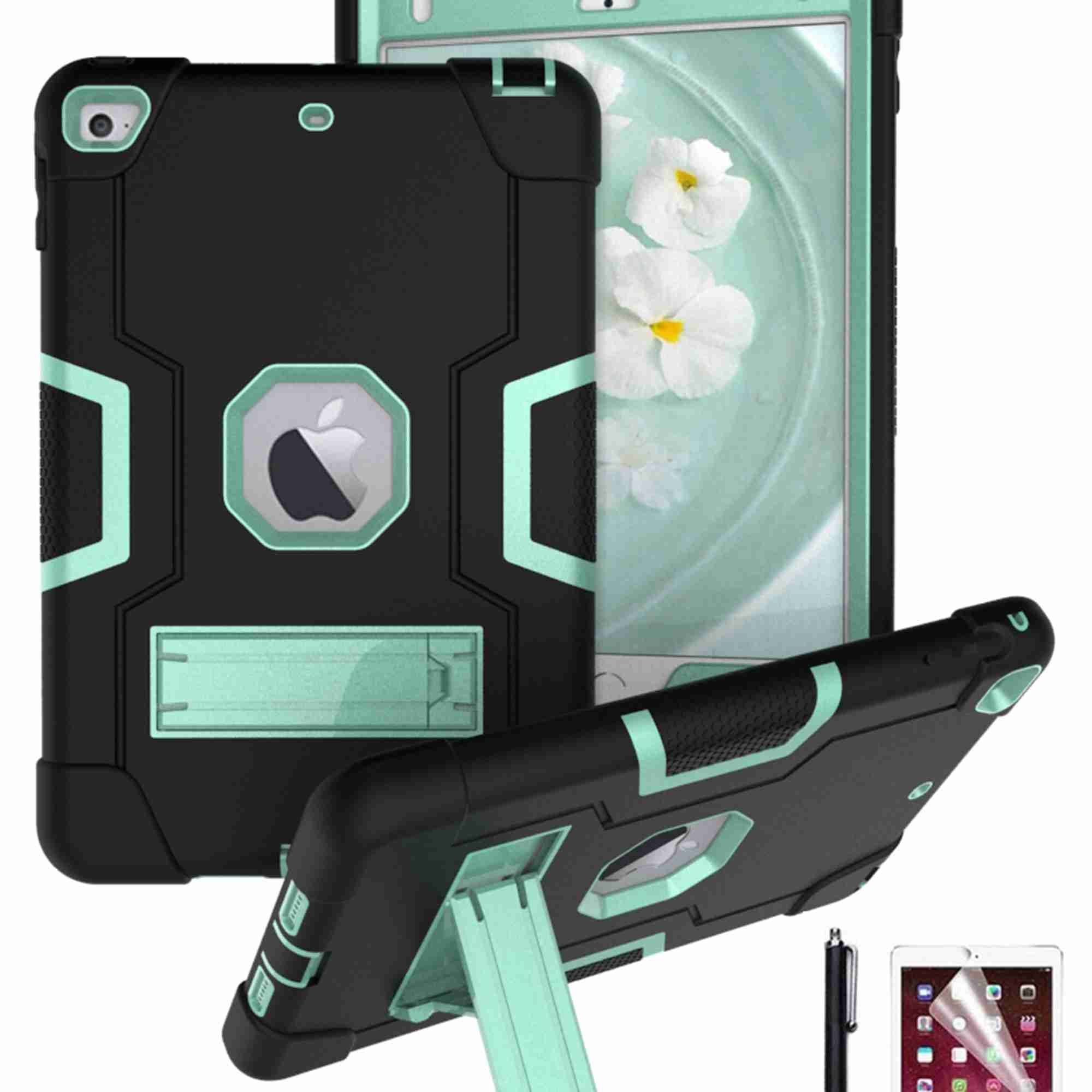 Dteck iPad Mini 5, Mini 4 Case, Shockproof [Full-Body] Hybrid 3-Layer ...
