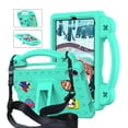 thumbnail image 1 of Dteck for iPad Mini 7 Case 8.3 inch Kids, for iPad 7th Case A17 Pro 2024, for iPad 6th Gen Case 2021, EVA Shockproof Cover with Strap Stand Handle, Mint, 1 of 7