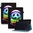 thumbnail image 1 of Dteck iPad Pro 11 2021 3rd Gen/2020 2nd Gen /2018 1st Case with Pencil Holder, Full-Body Rugged Shockproof Protective Cover Hand Strap & Shoulder Strap+360 Rotation Stand Cover,Purple+Mint Green, 1 of 9