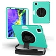 thumbnail image 1 of Dteck for iPad Pro 11 Inch Case 2022 2021 2020 2018, Air 5th/4th 10.9 inch Rugged Heavy Duty Shockproof Cover with Hand Strap Shoulder Strap for iPad Pro 11" 4th 3rd 2nd 1st Generation,Blue, 1 of 8