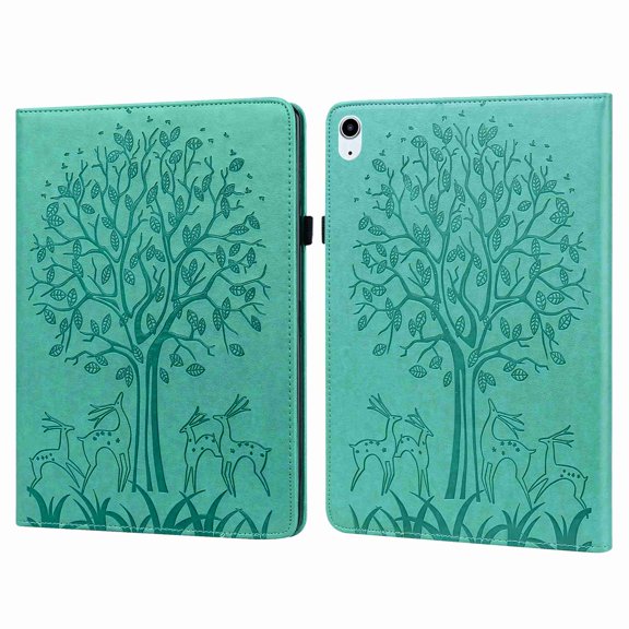 Dteck iPad Pro 11 inch 2021 (3rd Gen) / 2020 Case 2nd Generation /2018 1st Case, Multiple Angles Viewing Samrt Auto Sleep Wake Wallet Protective Cover Case for iPad Pro 11 Inch 2020 / 2018, Green