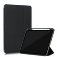 thumbnail image 1 of Dteck iPad Pro 11 inch 2nd Generation 2020 Case with Built-in Pencil Holder, Slim PU Leather Tri-fold Stand Case Magnetic Flip Auto Wake Sleep Smart Cover, Black, 1 of 1