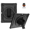 thumbnail image 1 of Dteck iPad Pro 12.9 inch 2022/2021/2020/2018 Case , Shockproof Case with 360° Rotating Hand Strap Kickstand Protective Cover for iPad Pro 12.9 6th/5th/4th/3rd Generation,Black, 1 of 9