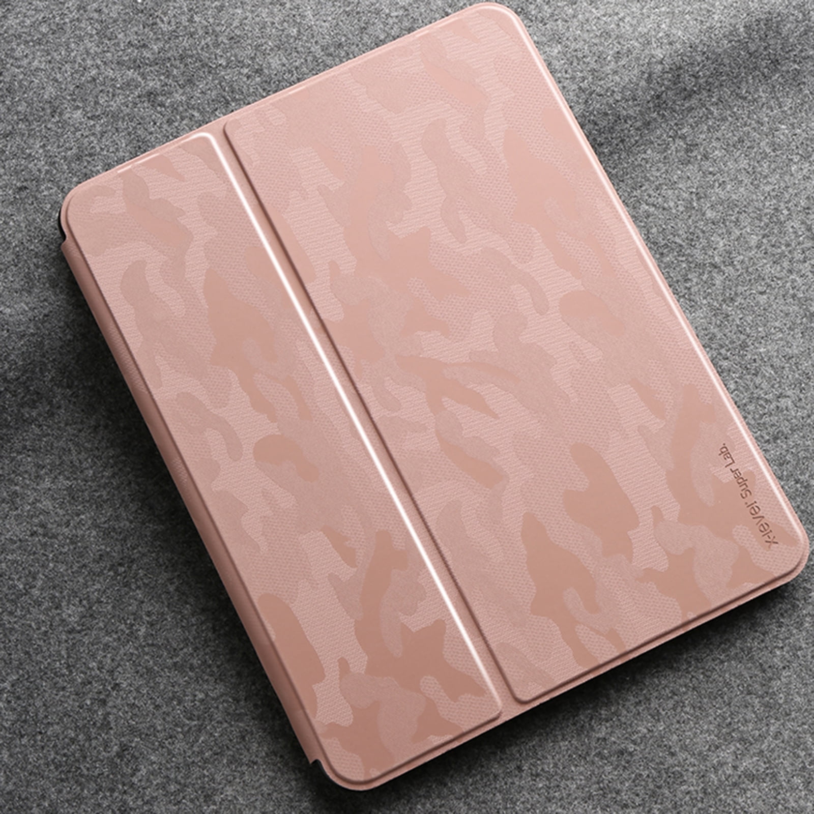 Dteck for iPad Pro 13 Inch Case M5 2025/M4 2024, Built-in Screen Protector, Supports Pencil Pro/(USB-C), Auto Sleep/Wake, PU Leather Stand Protective Cover,Pink