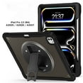 thumbnail image 1 of Dteck for iPad Pro 13 inch Case 2024 (M4) with Shoulder Strap, Hybrid Protective Tablet Cover, Durable Shock-Absorbing Corners with Foldable Kickstand Built-in Pen Slot Cover, Black, 1 of 7