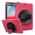 thumbnail image 1 of Dteck iPad mini 1 2 3 Kids Case, Heavy Duty 360 Rotating Kickstand Rugged Hybrid Shockproof Cover with Hand Strap For iPad mini 1 2 3 7.9 inch, Pink, 1 of 1