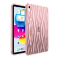 thumbnail image 1 of Dteck iPad mini 5 Case / iPad mini 4 Case, Slim and Light Weight Yellowing Resistant TPU Protective Case with Transparent Back Cover with Ripple Design for iPad mini5 / mini4 7.9",Pink, 1 of 6