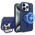 thumbnail image 1 of Dteck for iPhone 11 Case, Compatible with MagSafe, Military-Grade Protection, Built-in Camera Ring Stand, Kickstand Magnetic Phone Case for iPhone 11,Blue, 1 of 6