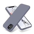thumbnail image 1 of Dteck iPhone 11 Case, Ultra Slim Fit iPhone Case Liquid Silicone Gel Cover with Full Body Protection Anti-Scratch Shockproof Case Compatible with iPhone 11 6.1 inch, Lavender, 1 of 6