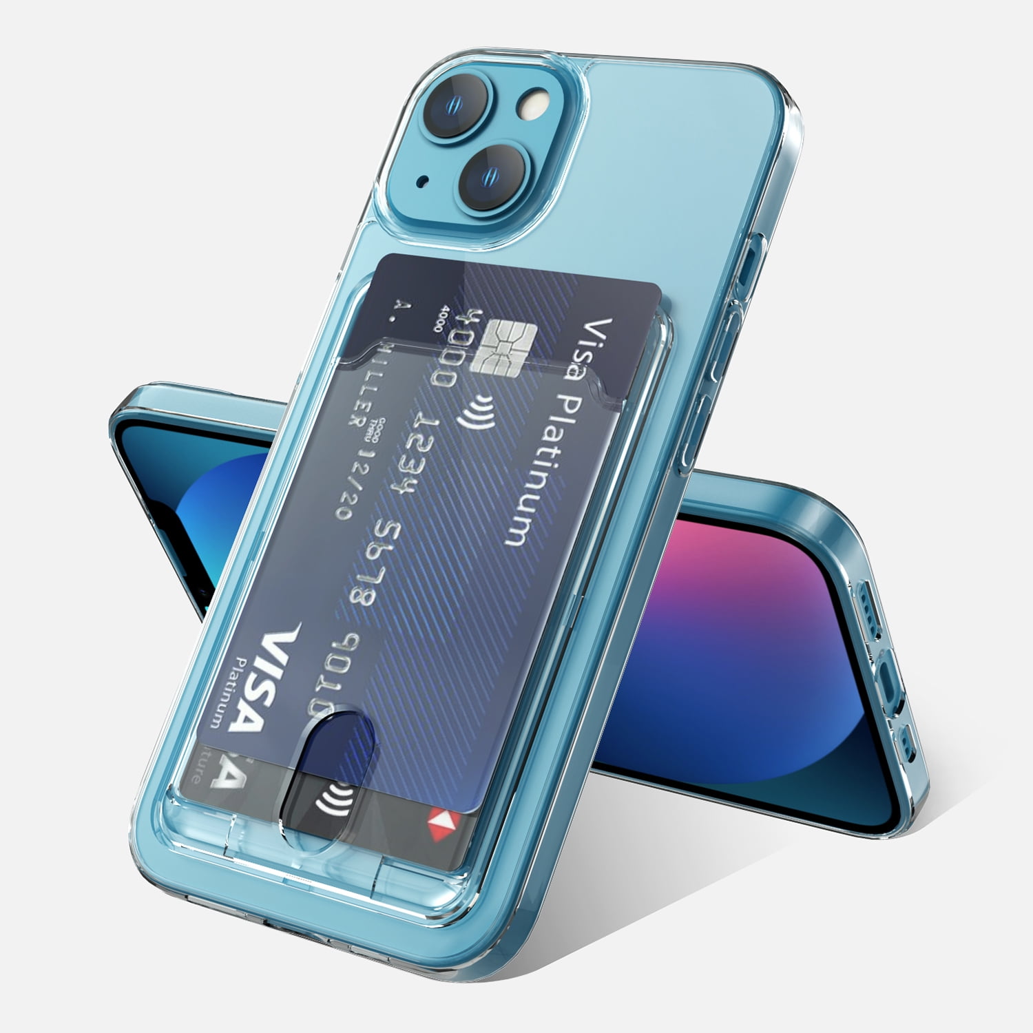 Iphone 11 Clear Case Card Holder