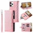 thumbnail image 1 of Dteck for iPhone 11 Pro Wallet Case ,Multi-Function Wallet Case,2 in 1 Detachable Magnetic Wallet Case with Card Holder,PU Leather Flip Cover with Lanyard Card Slots for iPhone 11 Pro,Rosegold, 1 of 10