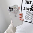 thumbnail image 1 of Dteck for iPhone 12 6.1 inch Bling Slim Case,Luxury Stylish Sparkle Shiny Diamond Love Heart Shockproof for Girls and Women Soft Cover.For iPhone 12,Clear, 1 of 8
