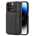 thumbnail image 1 of Dteck for iPhone 12 Pro Max Wallet Case, Compatible with MagSafe, iPhone 12 Pro Max Case with Flip Back Card Holder, PU Leather Protective Cover for iPhone 12 Pro Max,Black, 1 of 8
