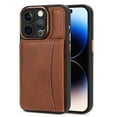 thumbnail image 1 of Dteck for iPhone 12 Pro Max Wallet Case, Compatible with MagSafe, iPhone 12 Pro Max Case with Flip Back Card Holder, PU Leather Protective Cover for iPhone 12 Pro Max,Brown, 1 of 8