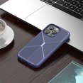 thumbnail image 1 of Dteck iPhone 13 Pro Case Shock-Absorption Flexible TPU Bumper Cove Soft Rubber Protect Mechanical Visual Deep texture Case for iPhone 13 Pro,Darkblue, 1 of 7