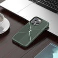 thumbnail image 1 of Dteck iPhone 13 Pro Case Shock-Absorption Flexible TPU Bumper Cove Soft Rubber Protect Mechanical Visual Deep texture Case for iPhone 13 Pro,Armygreen, 1 of 7