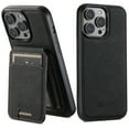 thumbnail image 1 of Dteck for iPhone 13 Wallet Case MagSafe Compatible, Magnetic Detachable iPhone 13 Case with Card Holder Wallet, Luxury PU Leather Slim Shockproof Phone Cover for iPhone 13,Black, 1 of 7