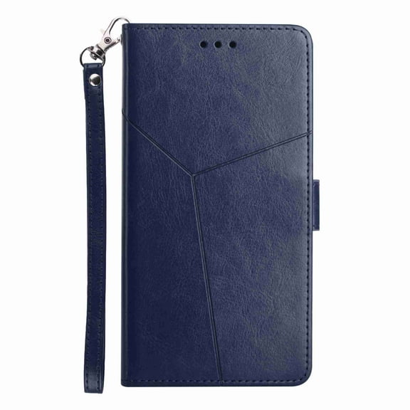 Dteck for iPhone 13 Wallet Case, [RFID Blocking] PU Leather Stand Folio Cover with [TPU Protective Interior Case], Magnetic Card Slot Flip Case Compatible with iPhone 13, Blue
