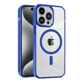 thumbnail image 1 of Dteck for iPhone 14 Pro Case,Compatible with MagSafe,Military-Grade Protection,Yellowing Resistant Scratch-Resistant Clear Back, Magnetic Phone Case for iPhone 14 Pro,Deep Blue, 1 of 7