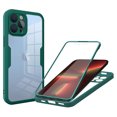 thumbnail image 1 of Dteck for iPhone 14 Pro Case, Full Body Rugged Case with Built-in Touch Sensitive Anti-Scratch Screen Protector, Soft TPU Bumper Case for iPhone 14 Pro 6.1 inch 2022,Deep Green, 1 of 7