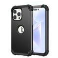 thumbnail image 1 of Dteck iPhone 14 Pro Max 5G Case Sturdy, Heavy-Duty Tough Rugged Full Body Shockproof Bumper Anti-Scratch Hybrid Cover for iPhone 14 Pro max 6.7 inch 2022 Release, Black, 1 of 8