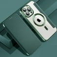 thumbnail image 1 of Dteck for iPhone 14 Pro Max Magnetic Case Compatible with MagSafe, iPhone 14 Pro Max Wallet Case with RFID Blocking PU Leather Card Holder, Shockproof Clear Back Cover for iPhone 14 Pro Max,Green, 1 of 6