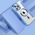 thumbnail image 1 of Dteck for iPhone 14 Pro Max Magnetic Case Compatible with MagSafe, iPhone 14 Pro Max Wallet Case with RFID Blocking PU Leather Card Holder, Shockproof Clear Back Cover for iPhone 14 Pro Max,Blue, 1 of 6