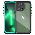 thumbnail image 1 of Dteck for iPhone 14 Pro Max Waterproof Case, IP68 Waterproof Underwater Dustproof Shockproof Phone Case with Rugged Full Body Protective and Built-in Screen Protector for iPhone 14 Pro Max,Blue, 1 of 10