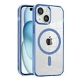 thumbnail image 1 of Dteck for iPhone 15 Plus Case,Compatible with MagSafe,Military-Grade Protection,Yellowing Resistant Scratch-Resistant Clear Back, Magnetic Phone Case for iPhone 15 Plus,Blue, 1 of 6