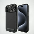 thumbnail image 1 of Dteck for iPhone 15 Plus Case MagSafe Compatible, Sliding Camera Protector Drop Protection Slim Fit Protective Lightweight Cover Shockproof Magnetic Case with Hidden Kickstand,Black, 1 of 11