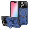 thumbnail image 1 of Dteck for iPhone 15 Plus Case with Magnetic Invisible Stand Compatible with MagSafe, 360 Rotating Ring Holder Shockproof Rugged Case with Full Camera Lesn Protector for iPhone 15 Plus,Blue, 1 of 8