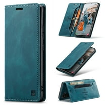 Dteck for iPhone 15 Plus Wallet Case with RFID Blocking Credit Card Holder,PU Leather Folio Flip Kickstand Protective Shockproof Cover Women Men for iPhone 15 Plus Phone Case,Blue