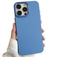 thumbnail image 1 of Dteck for iPhone 15 Pro Max Case, Compatible with MagSafe, Anti-Fingerprint Drop Protection Shockproof Cover with Alloy Keys Compatible with iPhone 15 Pro Max,Blue, 1 of 6