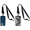thumbnail image 1 of Dteck for iPhone 15 Pro Max Case with Crossbody Phone Lanyard,Compatible with MagSafe, Built in Invisible Stand, Military Grade Drop Shockproof Magnetic Protective Phone Case,Blue, 1 of 9
